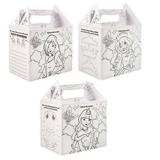 Menyboxar Prinsessa att F&auml;rgl&auml;gga Sj&auml;lv - 14 x 9,5 x 18 cm (24-pack)