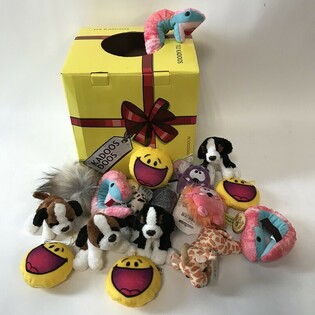 50 stycken Mjukisdjur i Presentask "Lucky Dip"