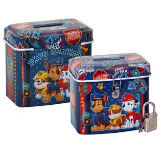 PAW PATROL Sparb&ouml;ssa med L&aring;s (6-pack)