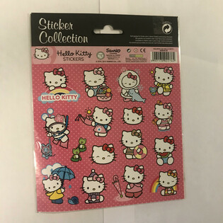 STORA HELLO KITTY KLISTERM&Auml;RKESARK, 20x16 cm (10 st)