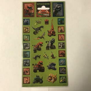 Klisterm&auml;rken DINOTRUX - 20 x 10 cm (10-pack)