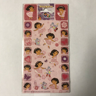KLISTERM&Auml;RKEN: DORA, M&aring;tt 20 x 10 cm (10 st.)