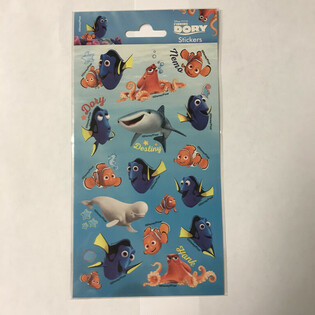 KLISTERM&Auml;RKEN: DISNEY HITTA DORIS, 20 x 10 cm (10 st)