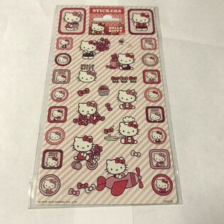 KLISTERM&Auml;RKEN HELLO KITTY - 20 x 10 cm (10 st.)