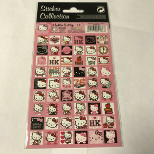 HELLO KITTY KLISTERM&Auml;RKEN - 20 x 10 cm (10 st.)