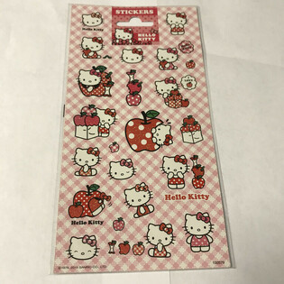 KLISTERM&Auml;RKEN: HELLO KITTY, M&aring;tt 20 x 10 cm (10 st)