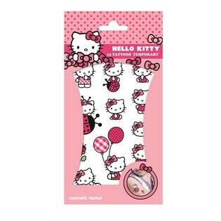 Hello Kitty Gnuggisar / Tempor&auml;ra Tatueringar - 20 x 10 cm (10-pack)
