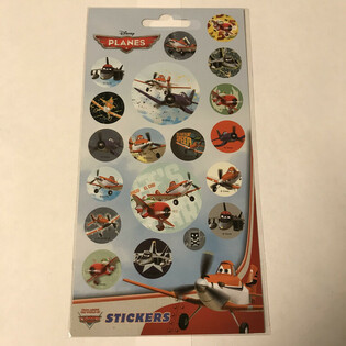 KLISTERM&Auml;RKESARK: DISNEY PLANES, M&aring;tt 20 x 10 cm (10 st)