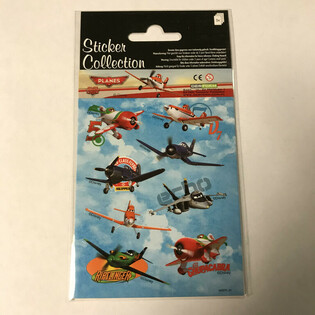 Disney Planes Klisterm&auml;rkesark 16 x 9 cm (10 st.)