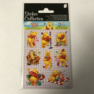 Klisterm&auml;rken: Disney Nalle Puh, 16 x 9 cm (10 st)