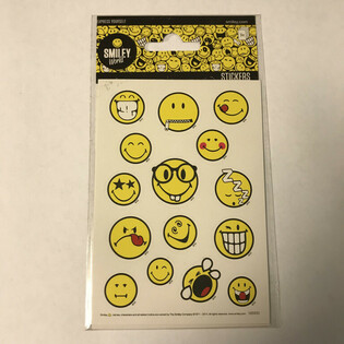 KLISTERM&Auml;RKEN ARK: SMILEY'S, 16 x 9 cm (10 st)