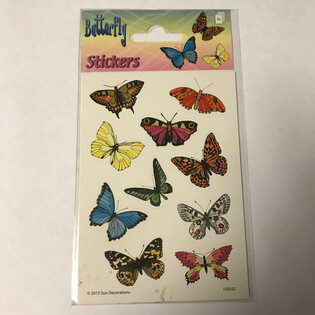 STICKERARK: FJ&Auml;RILAR, M&aring;tt 16 x 9 cm (10-pack)