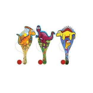 DINOSAURIE PADDLE BALL SPEL (24 st)