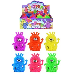 LYSANDE PUFFERMONSTER MED 3 &Ouml;GON I DISPLAY (12 st)