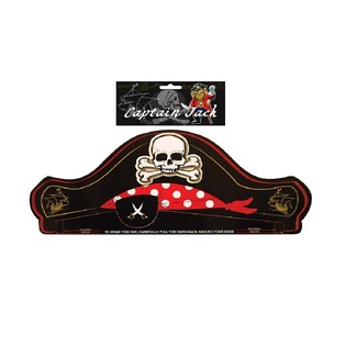 Pirathatt CAPTAIN JACK (1 P&aring;se &agrave; 6 st.)