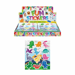 FUN STICKERS – MODELL: DINOSAURIE (120 st.)