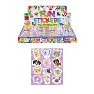 FUN STICKERS – MODELL: HUNDAR & KATTER (120 st)