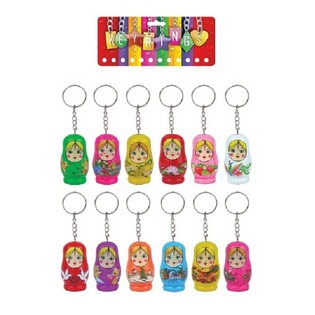 NYCKELRING RYSK DOCKA (12-pack)