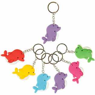 DELFIN NYCKELRINGAR (12-pack)