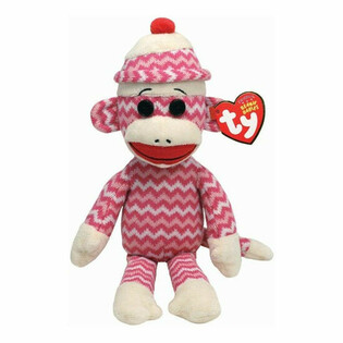 TY Gosedjur Apa, Rosa (3-pack)