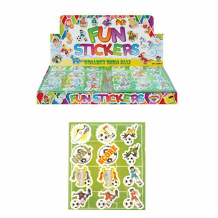 FUN STICKERS &ndash; MODELL: FOTBOLL (120 st.)