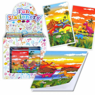 ANTECKNINGSBOK &ndash; MODELL: DINOSAURIE I DISPLAY (168 st.)