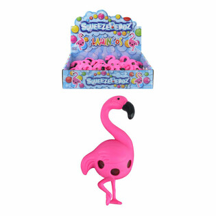 FLAMINGO KL&Auml;MBOLLAR I DISPLAY (12 st.)