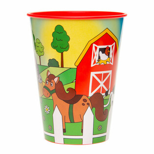 DRICKMUGG / GLASSBÄGARE BONDGÅRDSDJUR - 260 ML (12-pack)