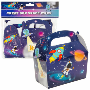 Kalasask Rymden / Space 12x12,5x6 cm (12-pack)