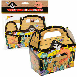 PIRAT KALASBOXAR 12x12,5x6 cm (12 st.)