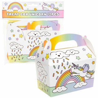 KALASBOX ENH&Ouml;RNING / UNICORN 12x12.5x6 cm (12-pack)