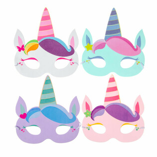 Skummasker Unicorn Mix (48 st.)