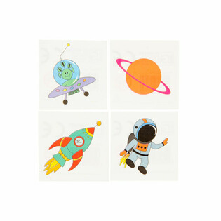 Gnuggtatueringar Rymden / Space (288 st)