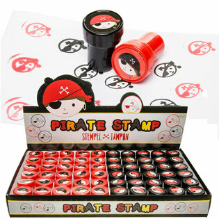 PIRATSTÄMPLAR I DISPLAY (60 st)