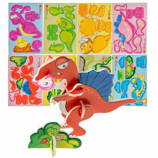 3D Dinosauriepussel (48-pack)