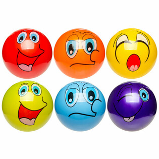 Boll Glada Ansikten &Oslash; 23 cm (10-pack)