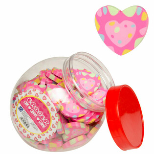 Hj&auml;rtsuddgummi i Burk (100 st)