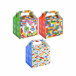 MENUBOX &ndash; BYGGKLOSSAR &ndash; 14 x 9.5 x 18 Cm (24 st.)