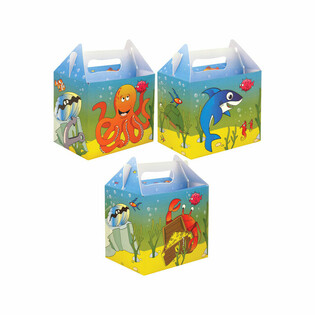 Menubox – SEA LIFE – 14 x 9.5 x 18 cm (24-pack)