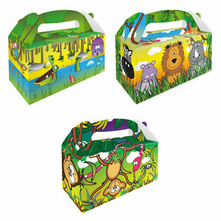 MENUBOX – DJUNGEL – 22,5 x 9,5 x 18 cm (12 st)