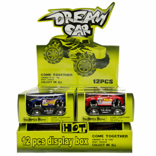 Polis Monster Truck i Display (12-pack)