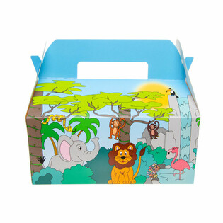 MENUBOX JUNGLE - 22,5 x 12 x 9,5 cm (24-pack)