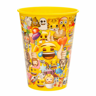 Dryckesmugg / Glassb&auml;gare Emoji - 260 ml (12 st.)