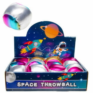 PLYSH METALLIC KASTBOLL - SPACE (12 st.)