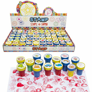 MIX STÄMPLAR I DISPLAY (60 st)