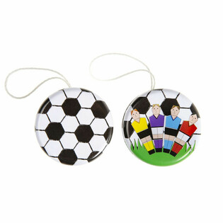 Fotbollsjojo i metall (24-pack)