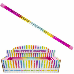 Regnbågsglitterstav i Display (36 st)