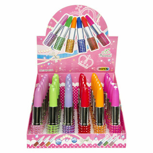 Läppstift Kulspetspennor i Display (36 st)
