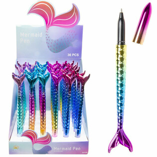 Mermaid Kulspetspenna Display (36 st)