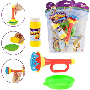 Såpbubbeltrumpet på Kort (12-pack)